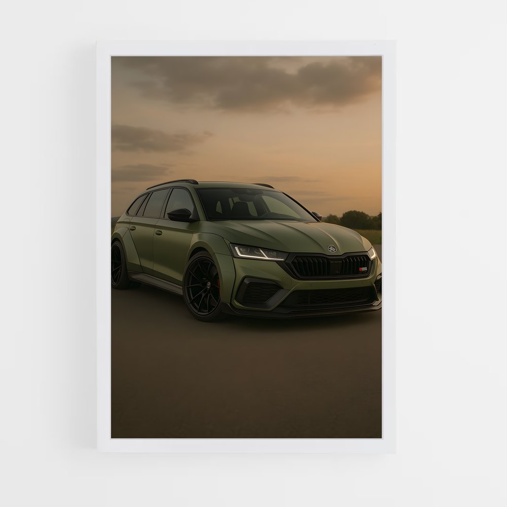 Poster Audi Q4 Visionnaire – affiche Skoda (vue 3)
